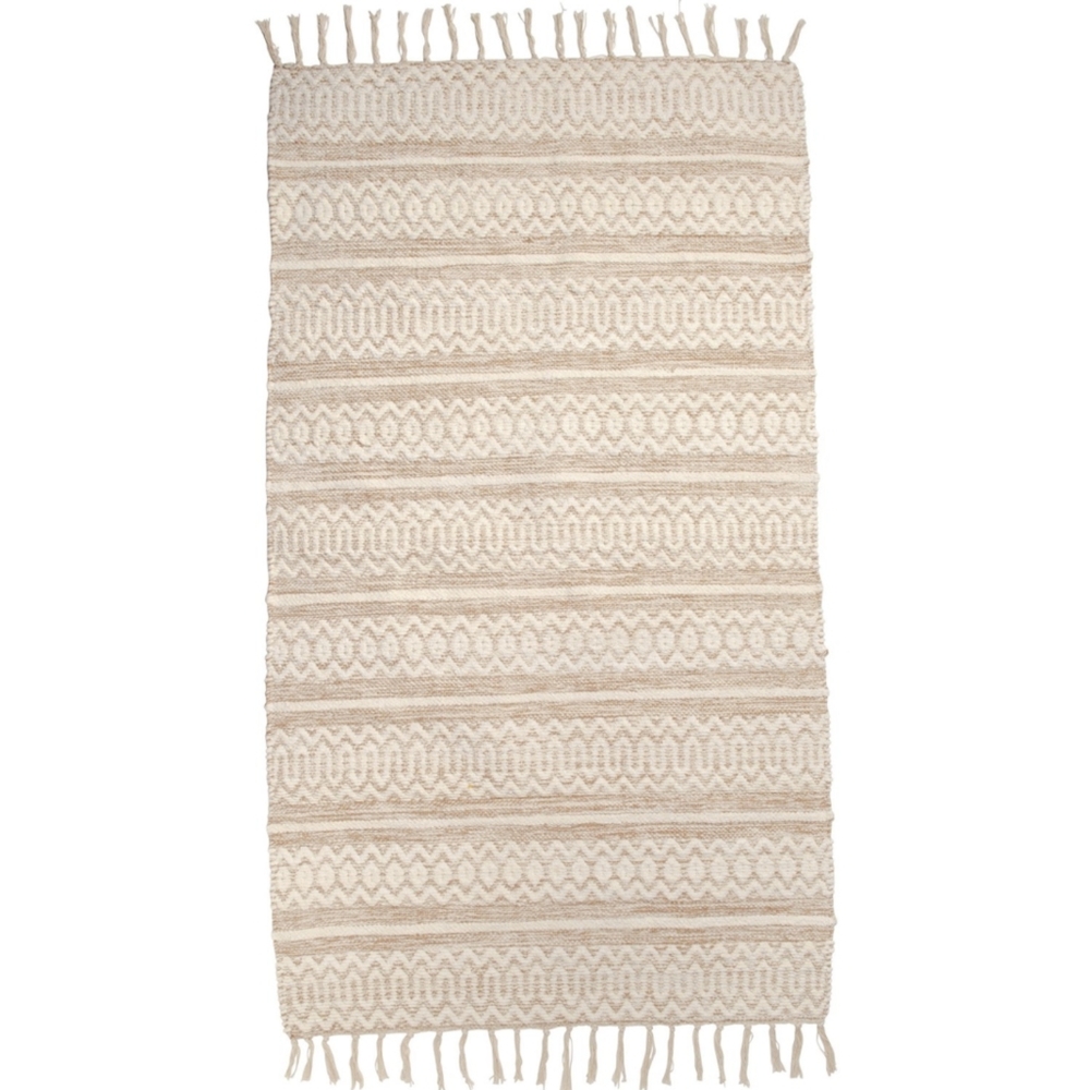 Urban86 Handmade Chenille Rug - 33"x 57” Taupe RETAIL  $79